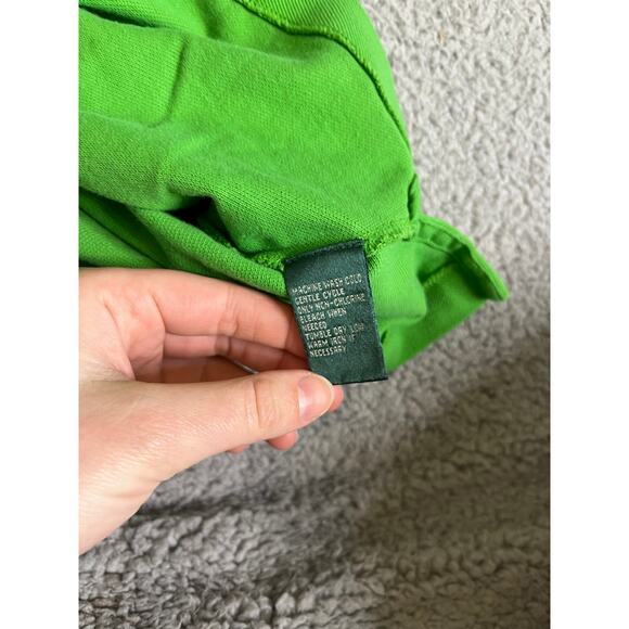 Lauren Ralph Lauren Polo Large Gold Crest Logo Short Sleeve Sport Tennis Golf - Picture 6 of 10